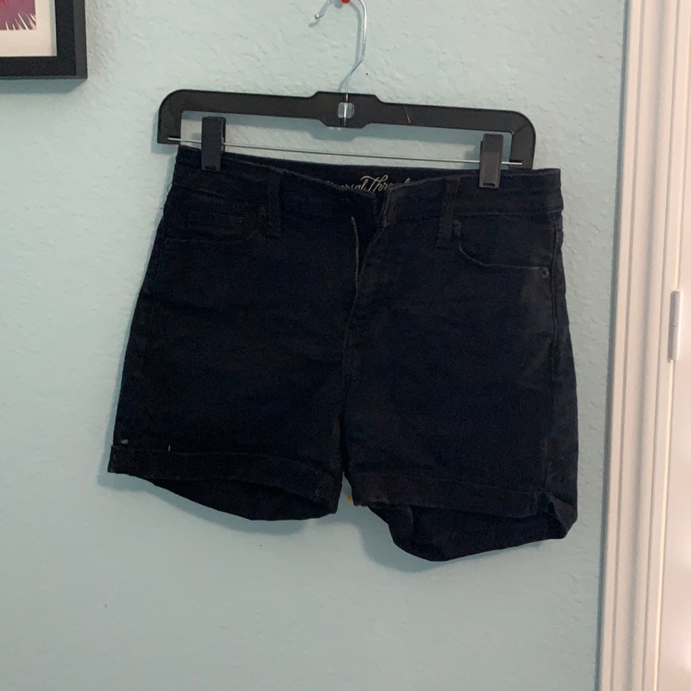 Women’s black shorts